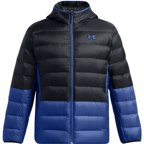 Under Armour LEGEND DOWN HOODED Pánská bunda, černá, velikost L