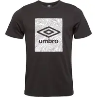 Umbro GEO GRAPHIC TEE Pánské triko, černá, velikost