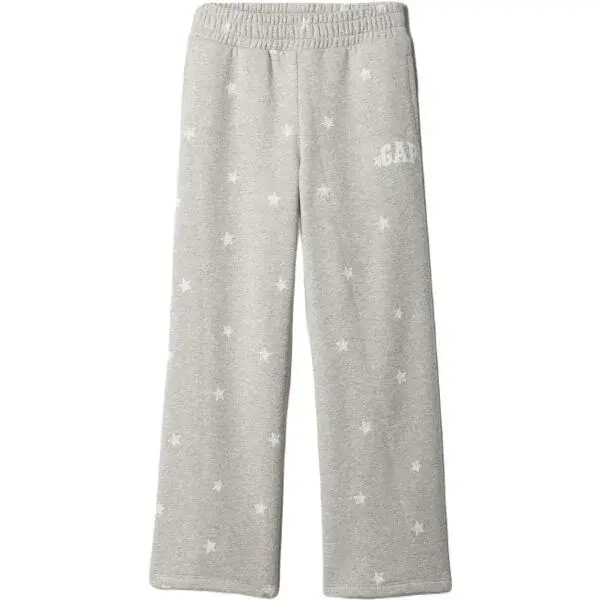 GAP V-WIDE LOGO Dívčí tepláky, šedá, velikost