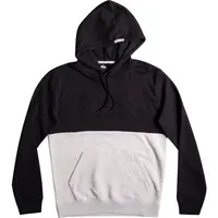 Quiksilver EMBOSS HOOD Pánská mikina, černá, velikost