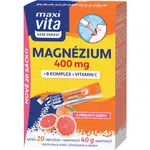 VITAR MAXI VITA MAGNÉZIUM 400MG +B KOMP.+VIT C 20 STICK Doplněk stravy, , velikost