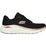 Skechers ARCH FIT 2.0 Dámská vycházková obuv, černá, velikost