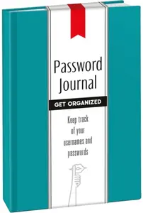 Password Journal: Caribbean Blue - Dover Publications Inc