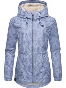 Ragwear Funkčná bunda 'Dankka Spring'  dymovo modrá / nebesky modrá