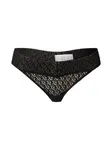 Calvin Klein Underwear Tangá  čierna