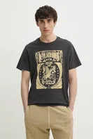 Bavlněné tričko Levi's GRAPHIC CREWNECK TEE šedá barva, s potiskem, 22491