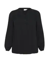 KAFFE CURVE Blúzka 'KC Mahlena'  čierna