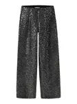 NAME IT Nohavice 'NKFSura'  čierna / strieborná