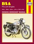 BSA Pre-unit Singles (54 - 61) Haynes Repair Manual - Haynes Publishing