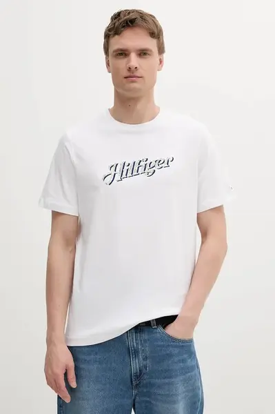 Tommy Hilfiger Bavlněné tričko Tommy Hilfiger