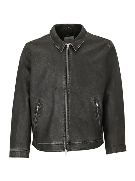 Jack & Jones Plus Prechodná bunda  čierna