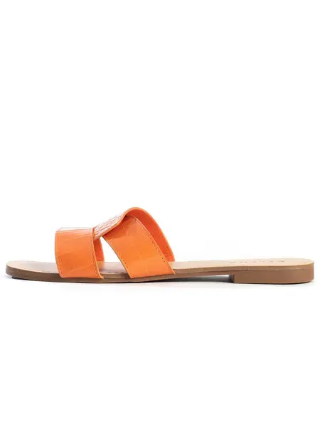 Celena Sandále 'Celeste'  svetlohnedá / oranžová