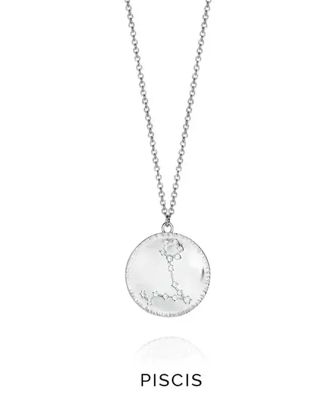 Viceroy Stříbrný náhrdelník znamení Ryby Horoscopo 61014C000-38P
