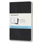 Zošity Moleskine Cahier S, bodkovaný, 3 ks, čierny