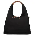 Trendy dámská textilní kabelka na rameno Alice, černá