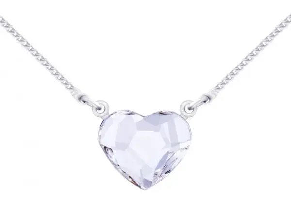 Preciosa Náhrdelník s čirým krystalem Amore 2030 00