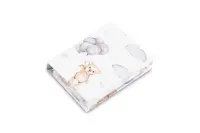 Prestieradlo do postieľky 60x120, bavlna, Medvedík sivý