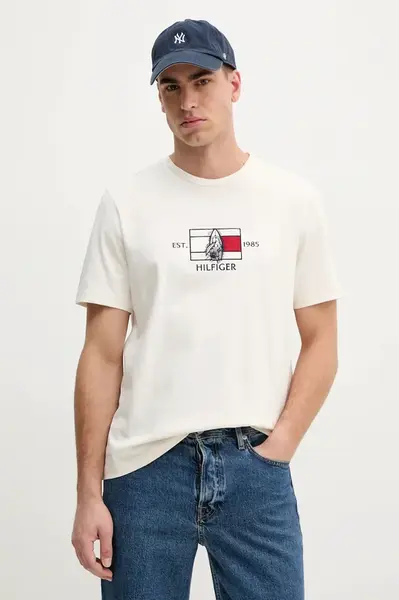 Tommy Hilfiger Bavlněné tričko Tommy Hilfiger