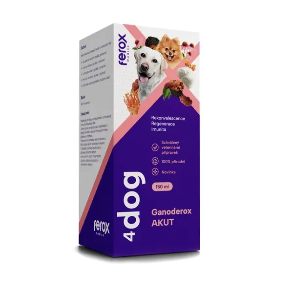 Ferox medica Ganoderox AKUT 4dog 150 ml