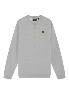 Lyle & Scott Mikina  svetlosivá