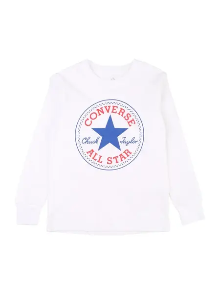 CONVERSE Tričko  modrá / červená / biela