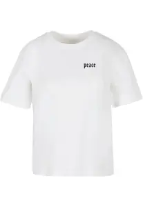 Dámské tričko Peace Hand bílé