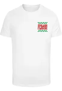 Men's T-shirt Flavor Italiano white