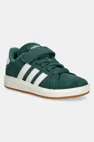 Dětské sneakers boty adidas GRAND COURT 00s zelená barva, JP5898