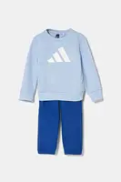 Dětská tepláková souprava adidas modrá barva, JC9643