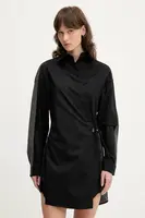 Bavlněné šaty Diesel D-ELPHI-DEN DRESS