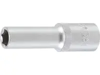 BGS Technic BGS 10551 Nástrčná hlavice 1/2“ 11 mm, 6ti hranná, prodloužená, Pro Torque