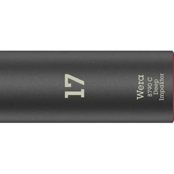 Wera 004834 Nástrčná hlavice 1/2" šestihran 17 mm typ 8790 C Impaktor Deep