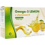 Omega-3 Lemon rybí olej s vitaminem D 180 tobolek Galmed