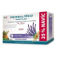 HerbalMed pastilky Dr.Weiss šalvěj ženšen vitamin C 24+6ks