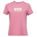 Columbia RUBY SPRINGS GRAPHIC FITTED SS Dámské tričko, růžová, velikost