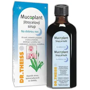 Mucoplant Jitrocelový Roztok Na Dobrou Noc 250ml