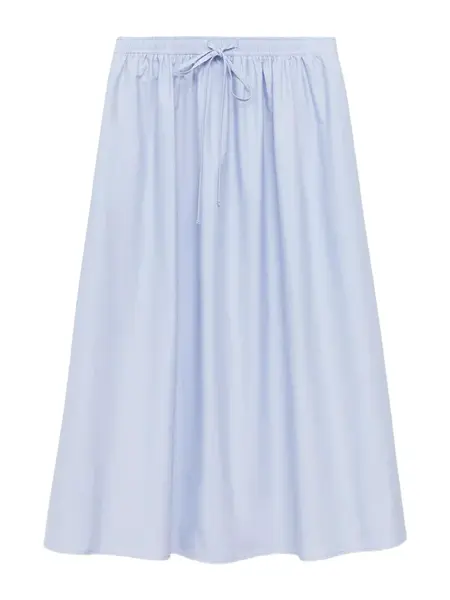 MANGO Sukňa 'Evia'  nebesky modrá