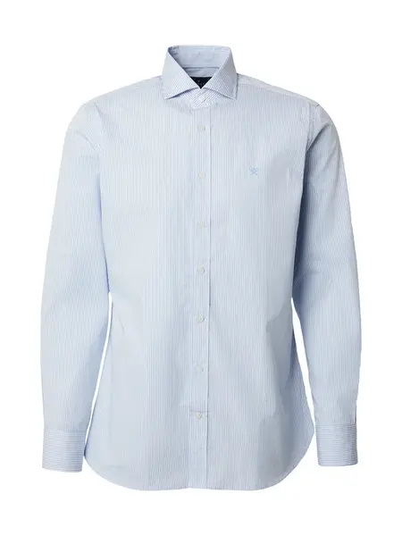 Hackett London Košeľa  pastelovo modrá / biela