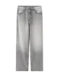 Šedé rovné rifle Celio