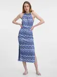 Orsay Blue Women's Patterned Dress - Ladies