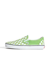 VANS Slip-on obuv 'Classic'  limetová / biela