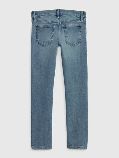Modré chlapčenské slim fit džínsy Gap
