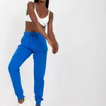 Cobalt classic basic tied sweatpants