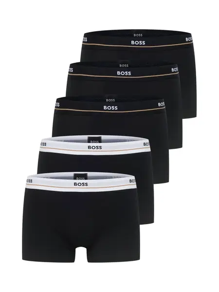 BOSS Boxerky 'Essential'  čierna / biela