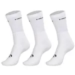 Head CREW 3P UNISEX Vysoké ponožky, bílá, velikost 39-42