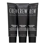 American Crew Precision Blend Natural Gray Coverage barva na vlasy pro muže Medium Natural 4-5 3 x 40 ml