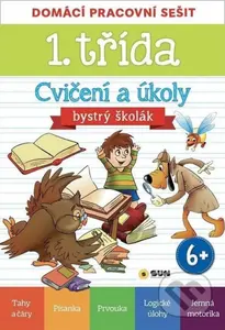 Domácí pracovní sešit - 1. třída Cvičení a úkoly - Bystrý školák - kniha z kategorie Úkoly pro děti