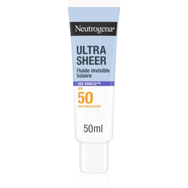 Neutrogena Ultra Sheer Age Shield ultra ľahký fluid SPF 50 50 ml