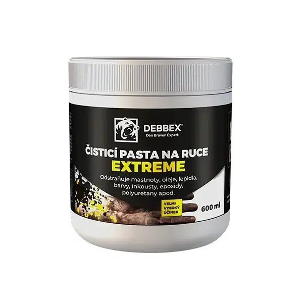 DEBBEX Čistící pasta na ruce Den Braven EXTREME, 600 ml dóza