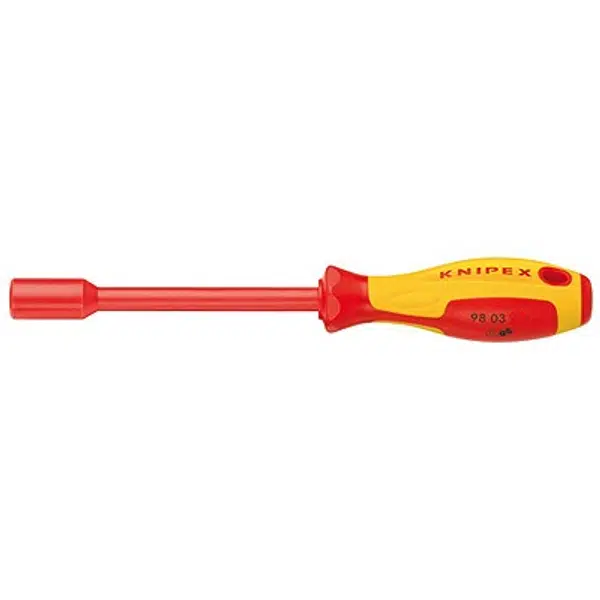 Šroubovák s nástrčným šestihranem, izolovaný 1000V, 11 mm - KNIPEX 98 03 11 Velikost: 10 mm